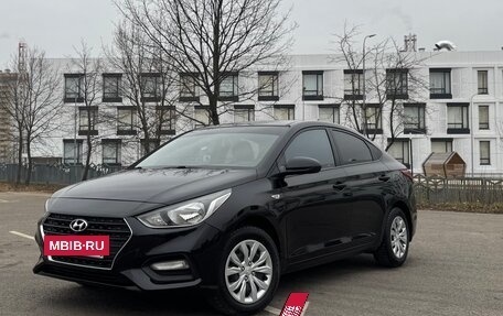 Hyundai Solaris II рестайлинг, 2017 год, 1 150 000 рублей, 13 фотография