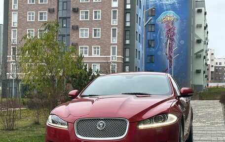 Jaguar XF I рестайлинг, 2013 год, 1 480 000 рублей, 1 фотография