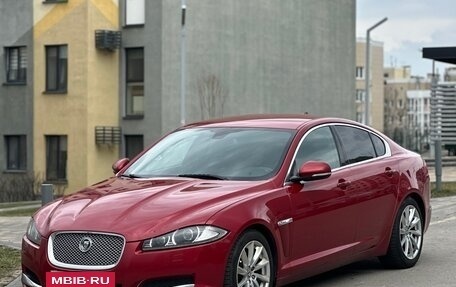 Jaguar XF I рестайлинг, 2013 год, 1 480 000 рублей, 40 фотография