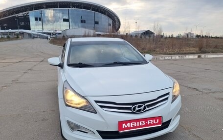 Hyundai Solaris II рестайлинг, 2014 год, 850 000 рублей, 1 фотография