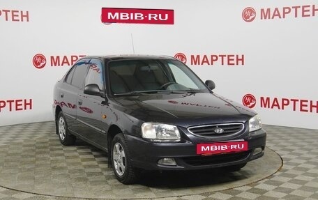 Hyundai Accent II, 2008 год, 419 000 рублей, 3 фотография