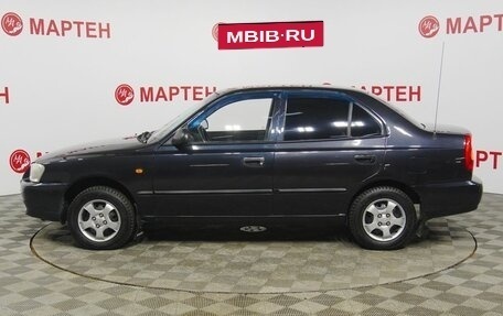 Hyundai Accent II, 2008 год, 419 000 рублей, 8 фотография