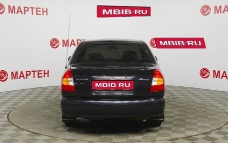 Hyundai Accent II, 2008 год, 419 000 рублей, 6 фотография