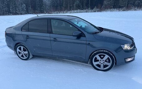 Skoda Rapid I, 2014 год, 1 100 000 рублей, 4 фотография