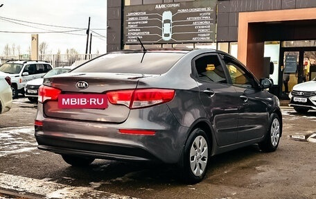 KIA Rio III рестайлинг, 2016 год, 955 000 рублей, 6 фотография