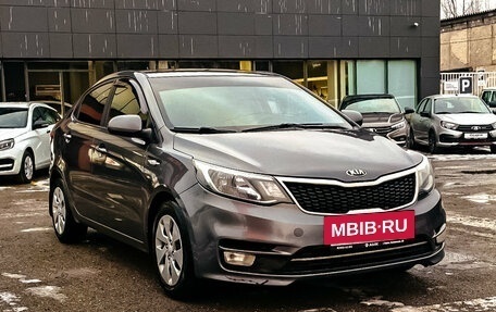 KIA Rio III рестайлинг, 2016 год, 955 000 рублей, 2 фотография