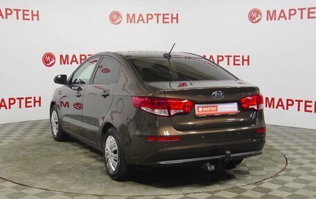 KIA Rio III рестайлинг, 2017 год, 881 000 рублей, 7 фотография