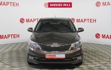 KIA Rio III рестайлинг, 2017 год, 881 000 рублей, 2 фотография