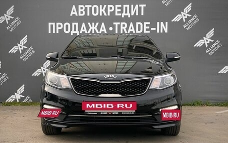 KIA Rio III рестайлинг, 2016 год, 1 050 000 рублей, 2 фотография