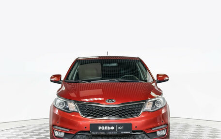 KIA Rio III рестайлинг, 2016 год, 1 023 000 рублей, 2 фотография