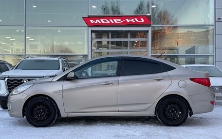 Hyundai Solaris II рестайлинг, 2011 год, 720 000 рублей, 2 фотография