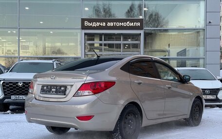 Hyundai Solaris II рестайлинг, 2011 год, 720 000 рублей, 5 фотография