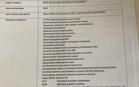 BMW X6, 2013 год, 4 500 000 рублей, 25 фотография