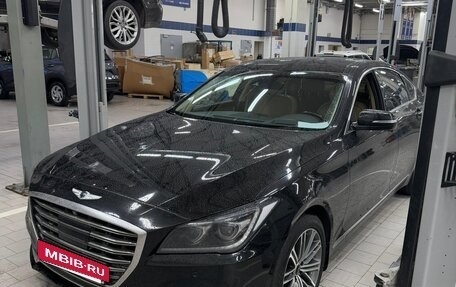 Genesis G80 I, 2017 год, 1 740 000 рублей, 2 фотография