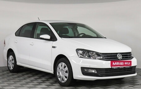 Volkswagen Polo VI (EU Market), 2019 год, 1 299 000 рублей, 3 фотография