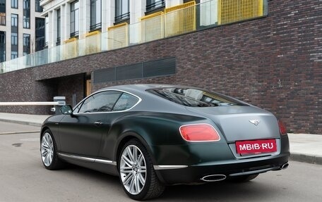 Bentley Continental GT II рестайлинг, 2013 год, 8 390 000 рублей, 8 фотография