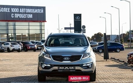 KIA Sportage III, 2014 год, 1 395 000 рублей, 2 фотография