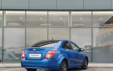 Chevrolet Aveo III, 2012 год, 599 000 рублей, 4 фотография