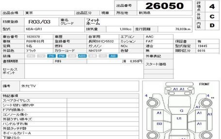 Honda Fit, 2020 год, 1 210 000 рублей, 9 фотография