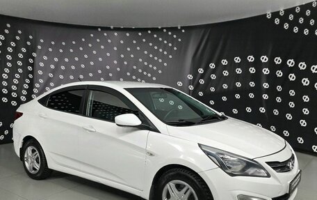 Hyundai Solaris II рестайлинг, 2014 год, 605 000 рублей, 3 фотография