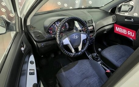 Hyundai Solaris II рестайлинг, 2014 год, 605 000 рублей, 13 фотография