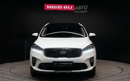 KIA Sorento III Prime рестайлинг, 2019 год, 3 395 000 рублей, 2 фотография