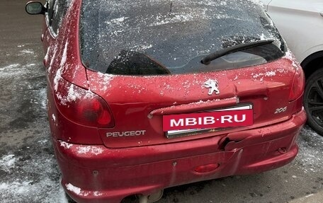 Peugeot 206, 2007 год, 125 000 рублей, 15 фотография