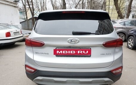 Hyundai Santa Fe IV, 2019 год, 3 129 000 рублей, 4 фотография