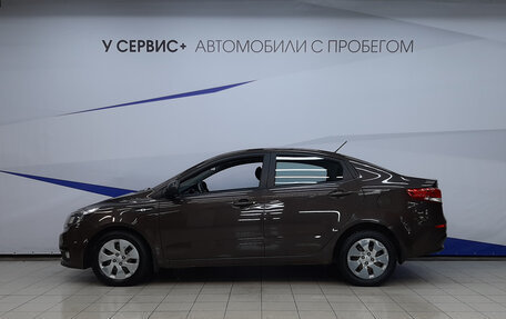 KIA Rio III рестайлинг, 2016 год, 1 050 000 рублей, 2 фотография