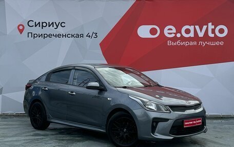 KIA Rio IV, 2017 год, 1 380 000 рублей, 4 фотография