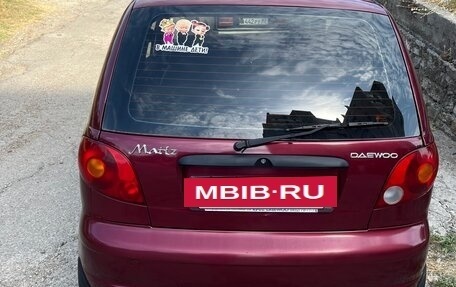 Daewoo Matiz I, 2010 год, 280 000 рублей, 10 фотография