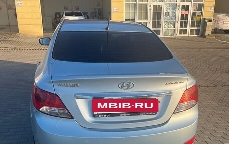 Hyundai Solaris II рестайлинг, 2011 год, 980 000 рублей, 5 фотография