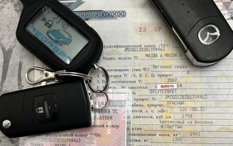 Mazda 6, 2007 год, 450 000 рублей, 9 фотография