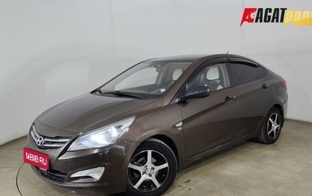 Hyundai Solaris II рестайлинг, 2014 год, 560 000 рублей, 1 фотография