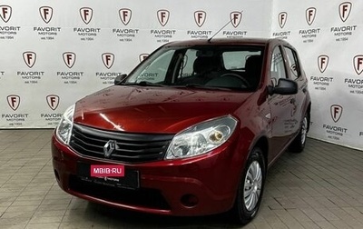 Renault Sandero I, 2010 год, 599 000 рублей, 1 фотография