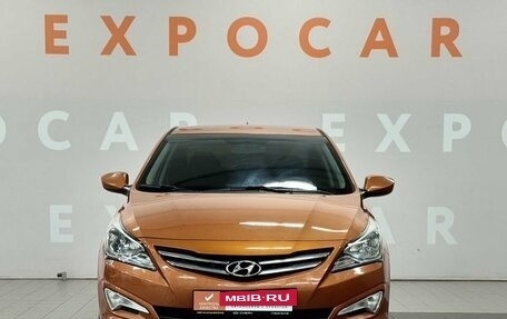 Hyundai Solaris II рестайлинг, 2015 год, 930 000 рублей, 2 фотография