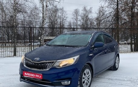 KIA Rio III рестайлинг, 2016 год, 980 000 рублей, 1 фотография