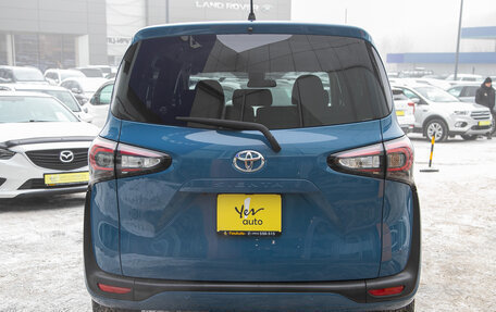 Toyota Sienta II, 2019 год, 1 498 000 рублей, 8 фотография