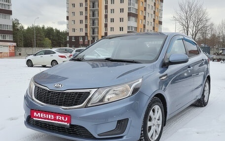 KIA Rio III рестайлинг, 2014 год, 880 000 рублей, 2 фотография