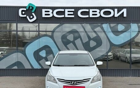 Hyundai Solaris II рестайлинг, 2015 год, 962 000 рублей, 5 фотография