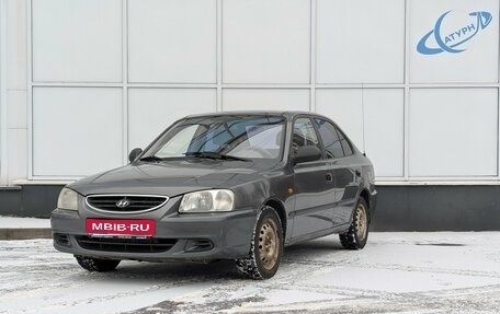 Hyundai Accent II, 2006 год, 295 000 рублей, 1 фотография