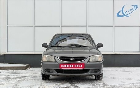 Hyundai Accent II, 2006 год, 295 000 рублей, 2 фотография