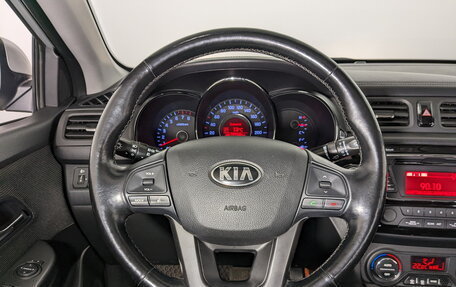 KIA Rio III рестайлинг, 2013 год, 990 000 рублей, 21 фотография