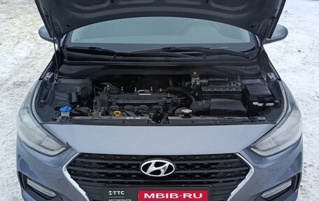 Hyundai Solaris II рестайлинг, 2017 год, 1 212 000 рублей, 13 фотография