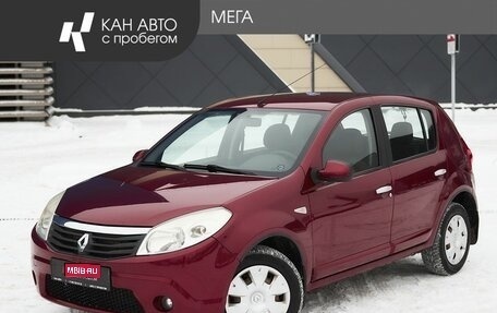 Renault Sandero I, 2012 год, 759 000 рублей, 1 фотография