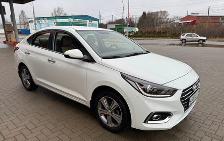 Hyundai Solaris II рестайлинг, 2018 год, 1 390 000 рублей, 4 фотография