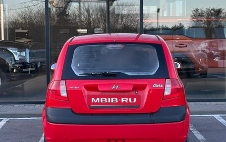 Hyundai Getz I рестайлинг, 2008 год, 495 000 рублей, 4 фотография