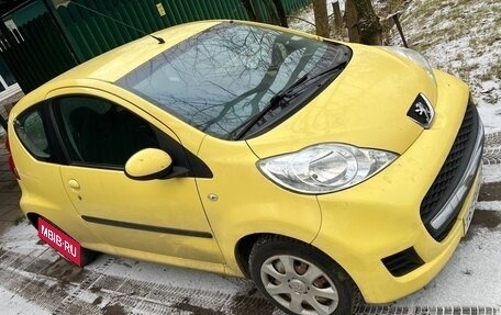 Peugeot 107 I рестайлинг, 2009 год, 390 000 рублей, 1 фотография