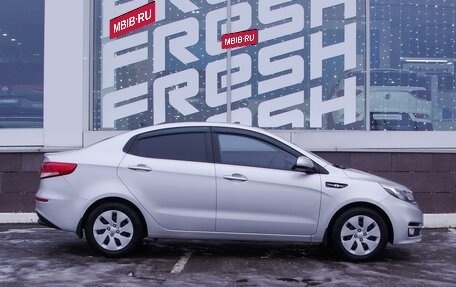 KIA Rio III рестайлинг, 2017 год, 1 059 000 рублей, 5 фотография