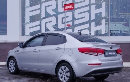 KIA Rio III рестайлинг, 2017 год, 1 059 000 рублей, 2 фотография